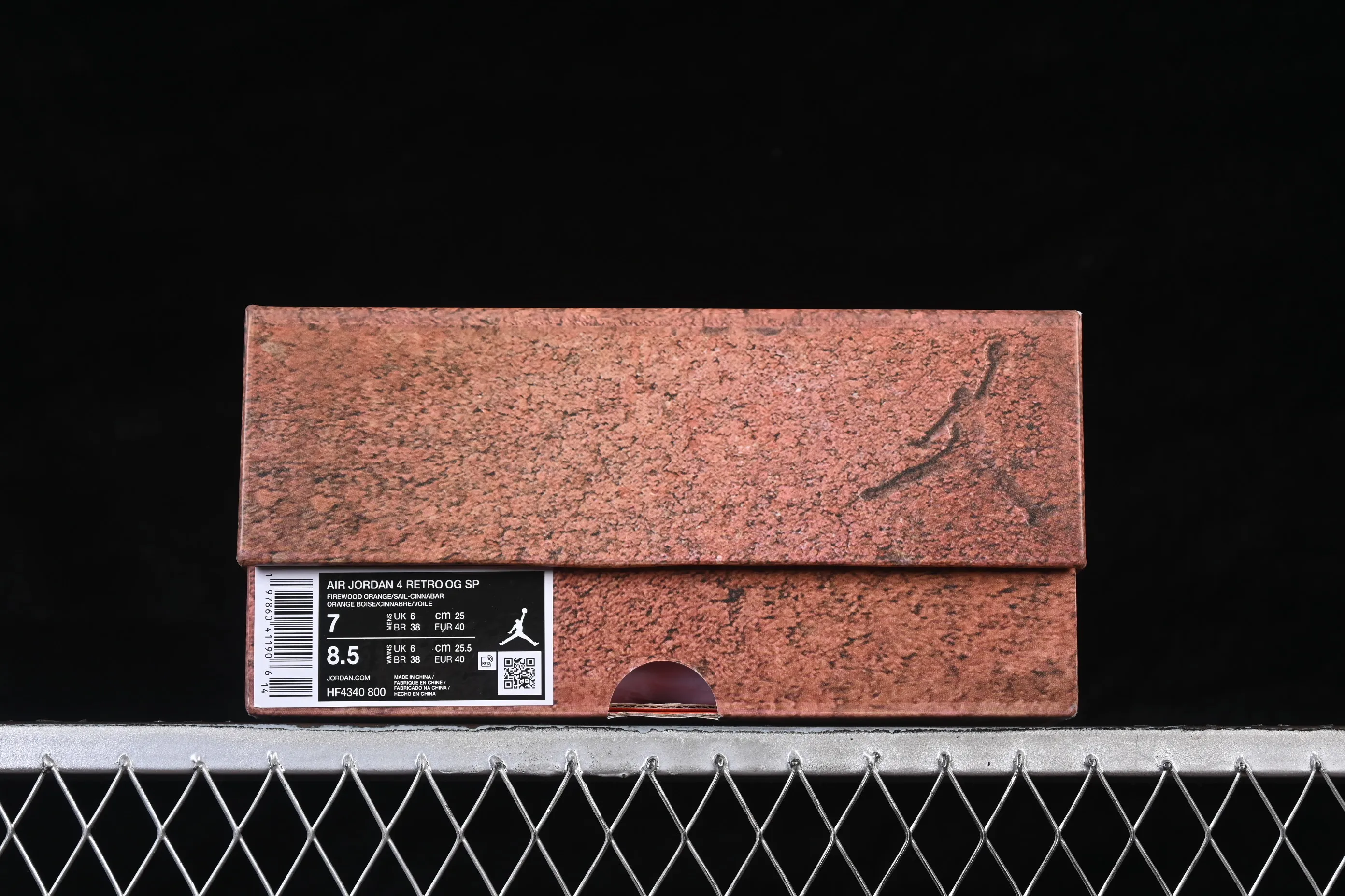 All categories Air Jordan Jordan series basketball shoes Air Jordan 4 LJR version Nigel Sylvester x Air Jordan 4 OG "Brick By Brick" AJ4 Joe 4 red brick suede HF4340-800